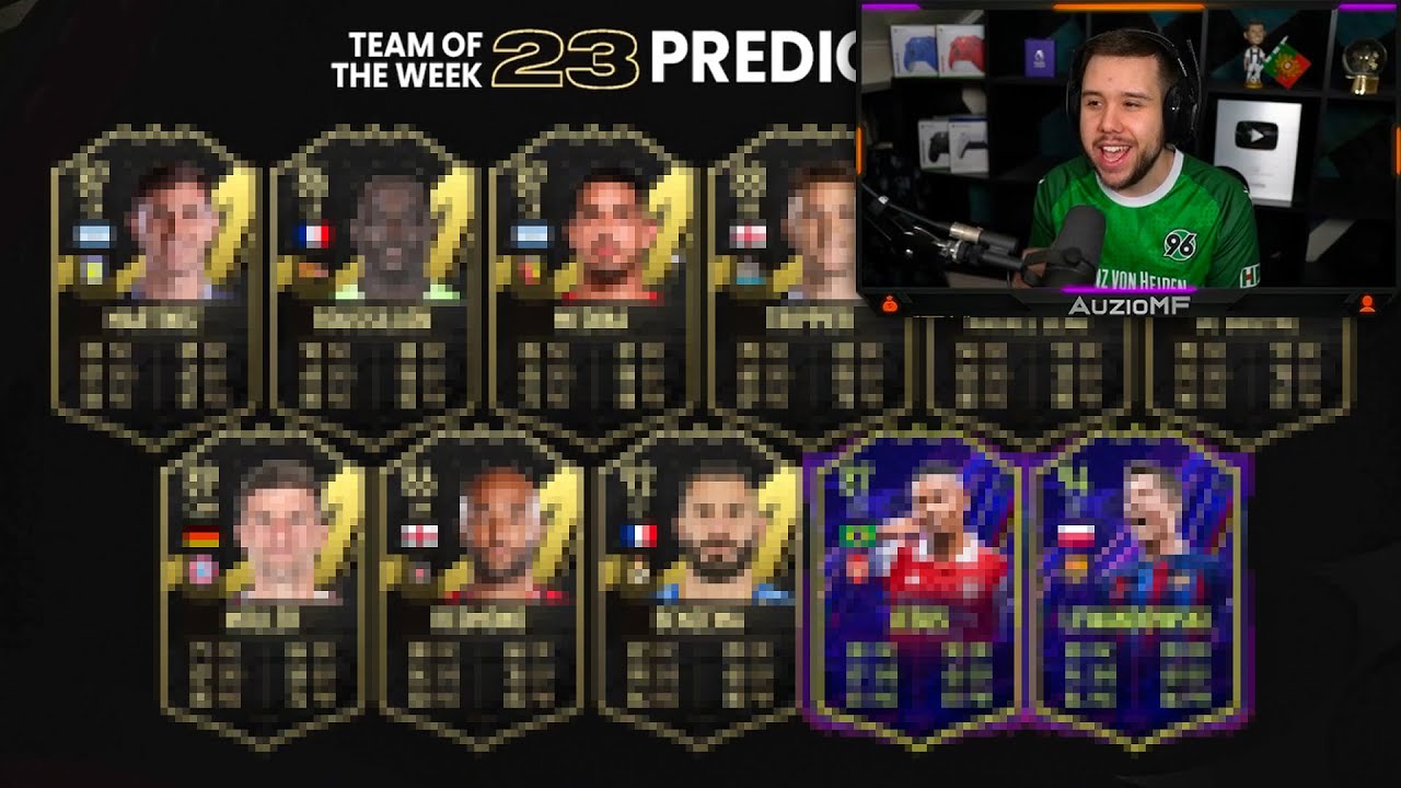 Auzio Reacts to TOTW 23 Predictions