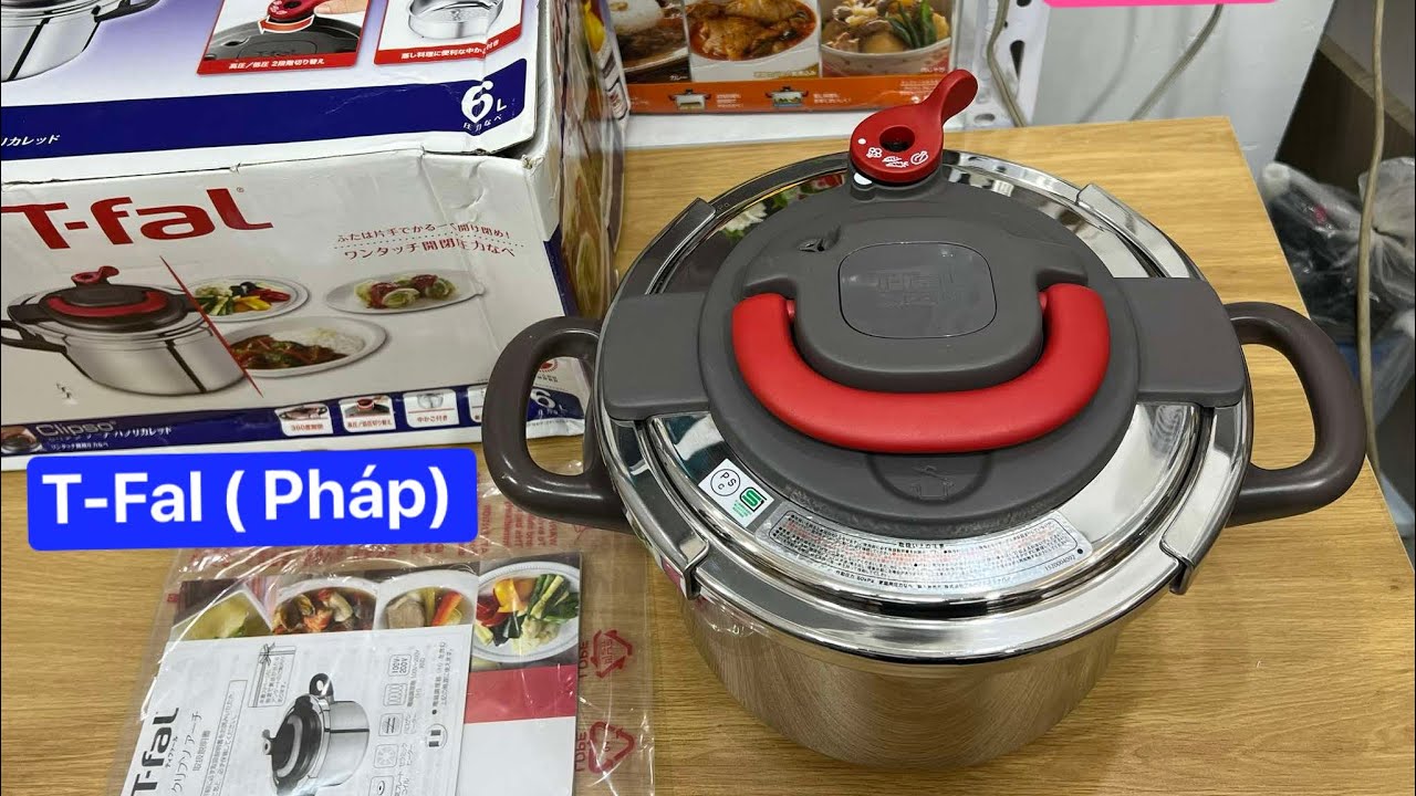 Nồi áp suất T- fal của Pháp 6lít dùng trên mọi loại bếp ,độ bền vô đối , tiết kiệm điện /0988980986
