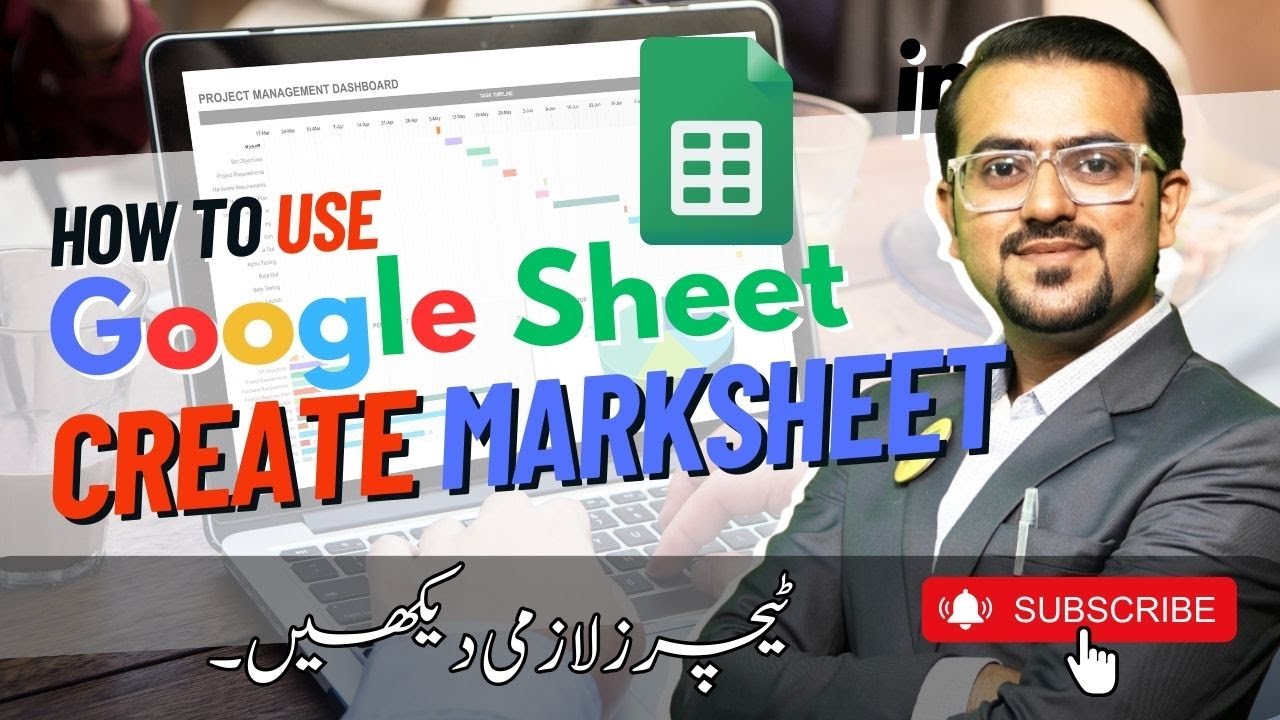 Create a Student Marksheet in Google Sheet | Sum, Percentage, Results & Grades | Easy Excel Guide