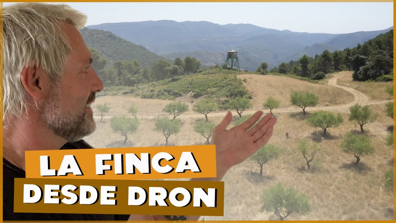 LA FINCA a vista de dron. Os la enseño | #Cañizares