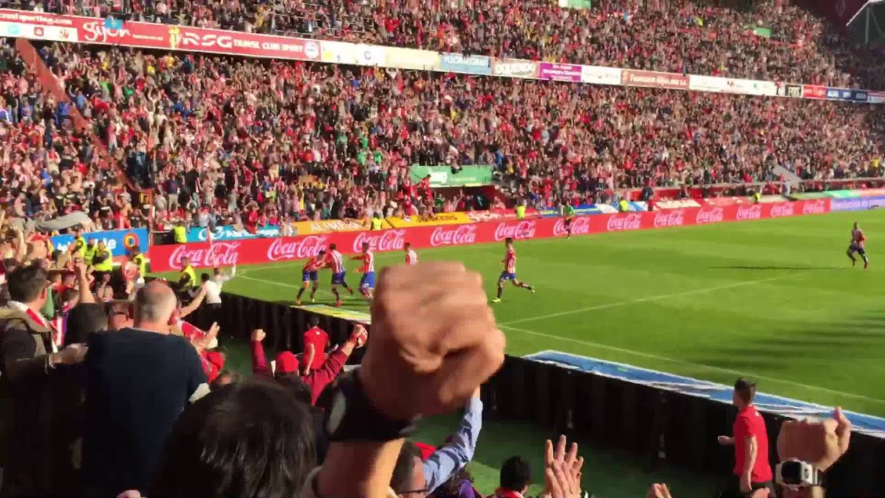Gol de Carlos Castro al Atlético visto desde la grada.