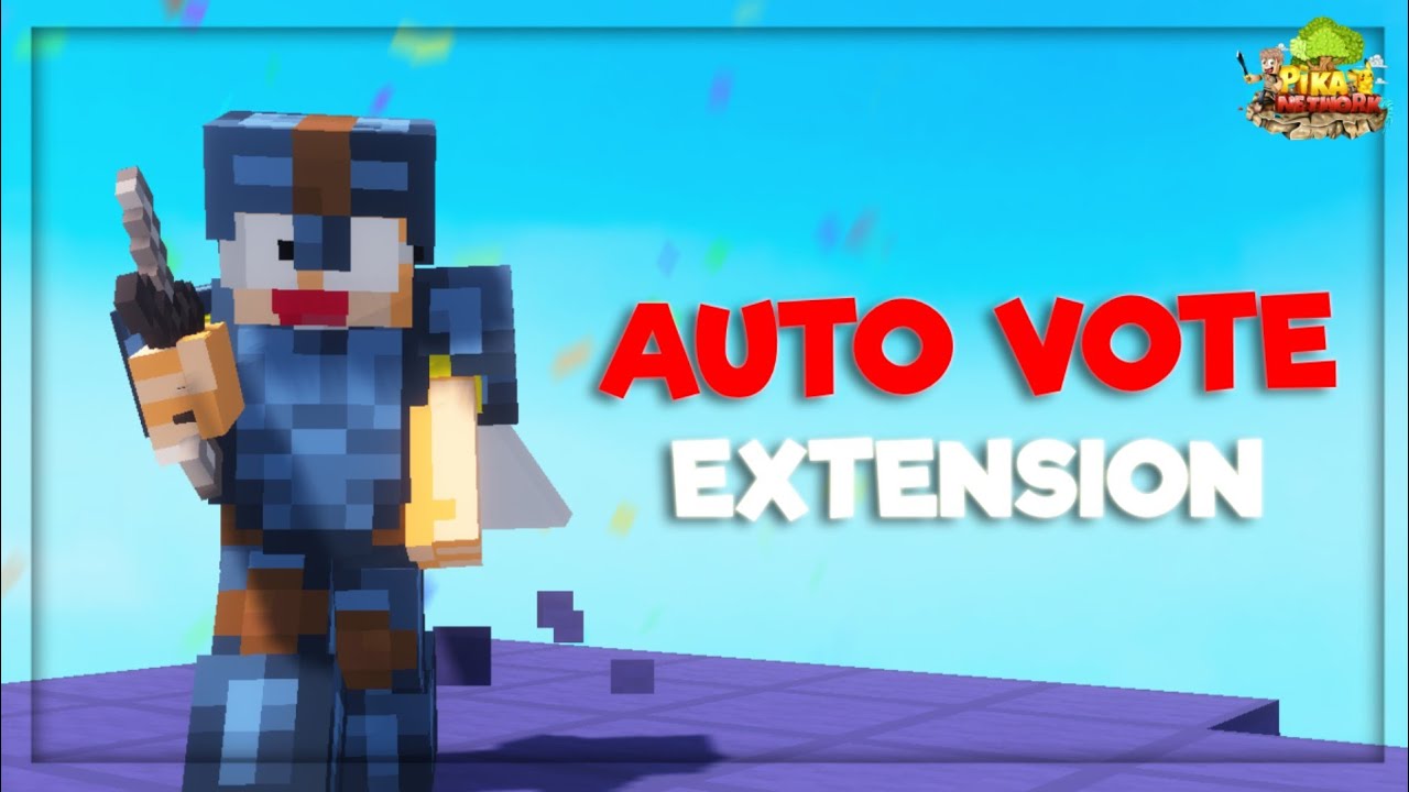 Vote automatically for any minecraft server | Auto vote extension