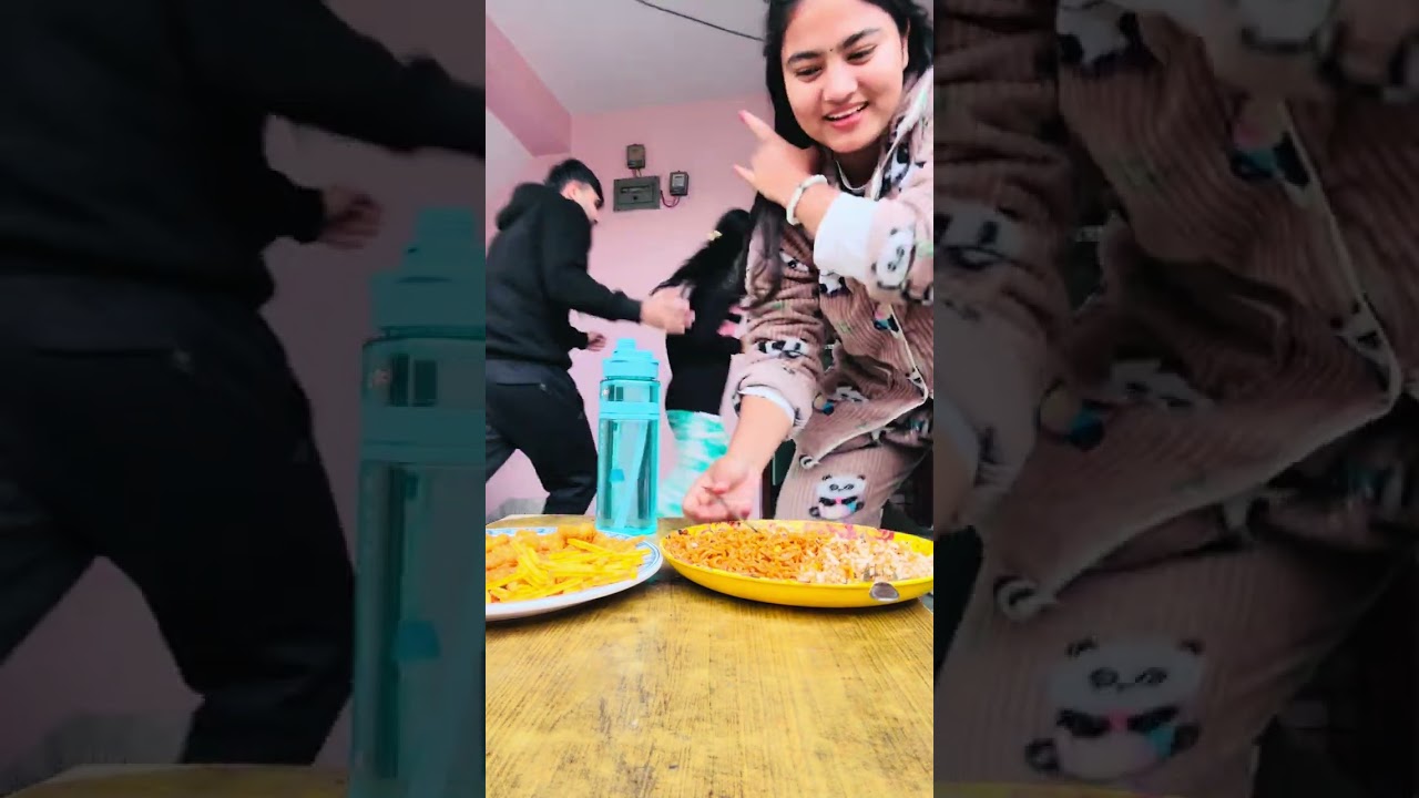 Dada baini sanga ultimate food challenge❤️😱😂😂| “Funny Sibling Challenge” #siblings #foodchallenge