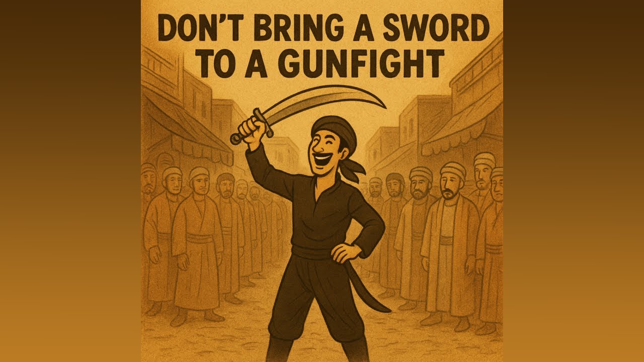 TheCyborgTim - Don't Bring A Sword To A Gunfight (Official Lyric Video)