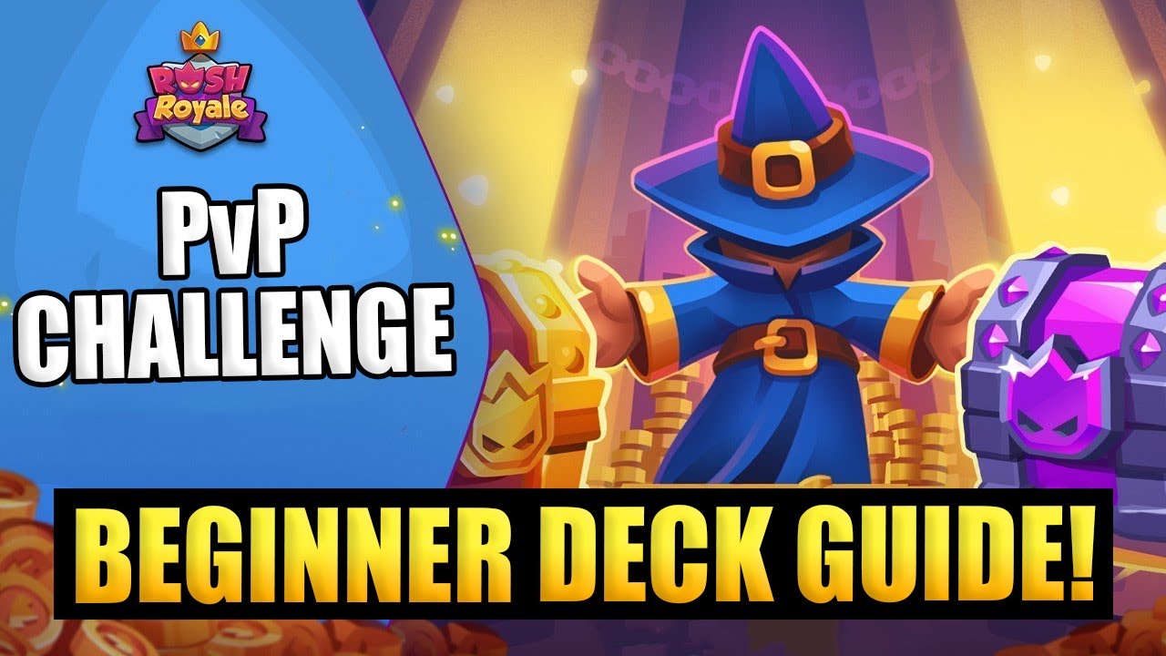 Beginner Deck Building Guide & Completing PvP Challenges! | Rush Royale | Part 2 | 