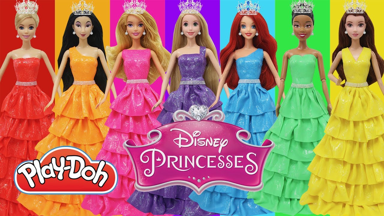 Play Doh Prom Dress for Disney Princesses Inspired Costumes