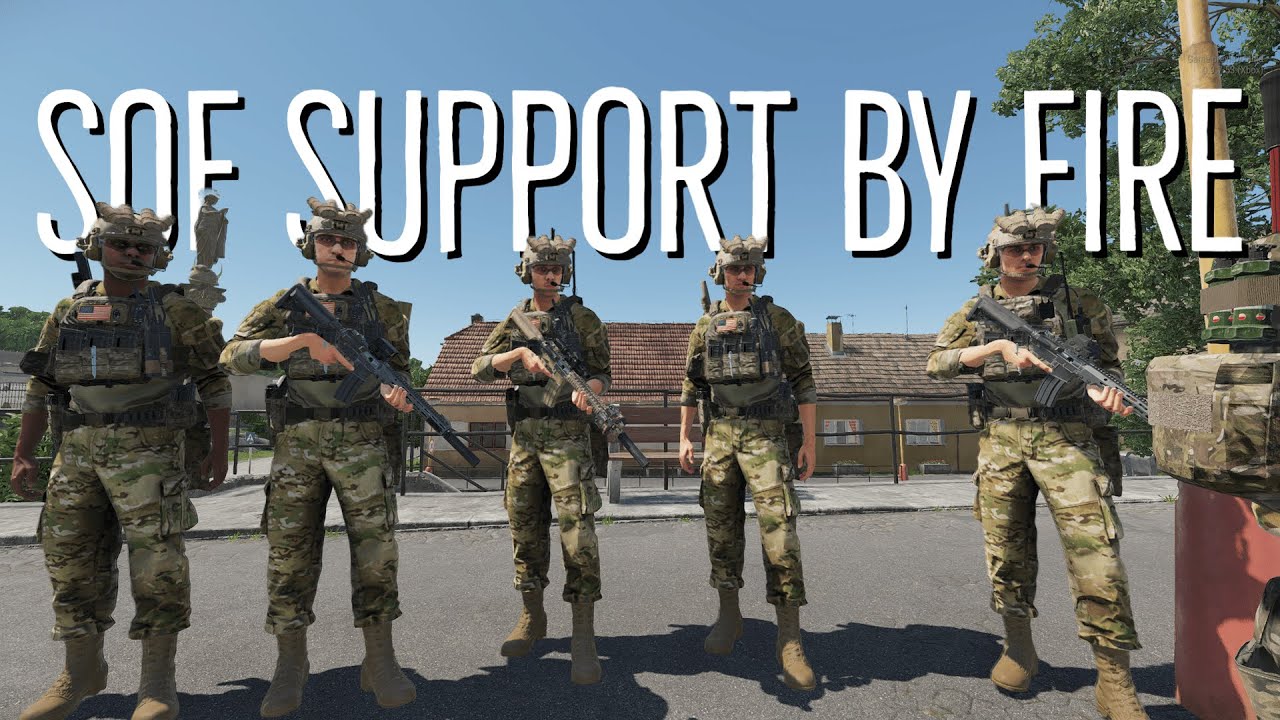 SOF SUPPORT BY FIRE !!!  | Arma Reforger Milsim