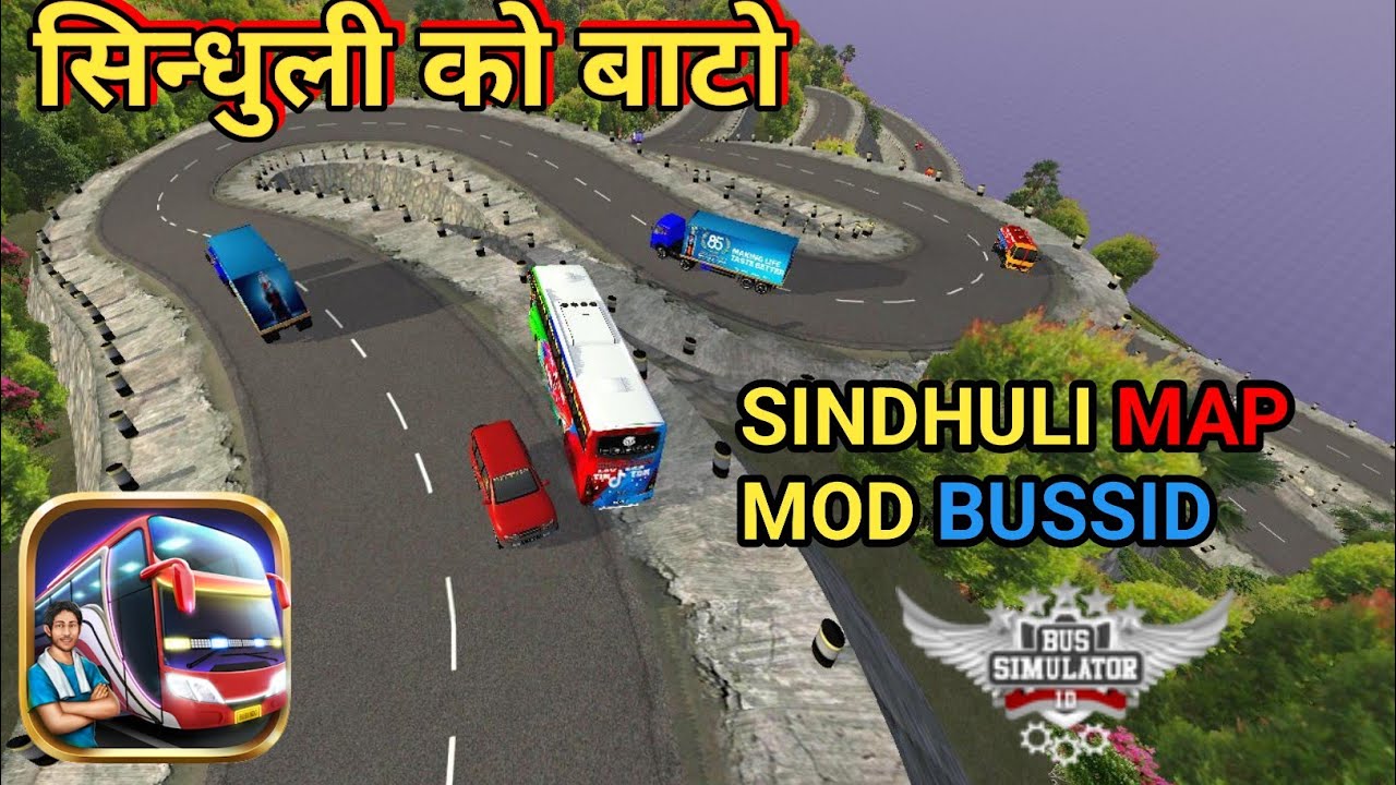 How to Add Off Road Nepali Sinduli Of Road Map Mod Bus Simulator Indonesia 