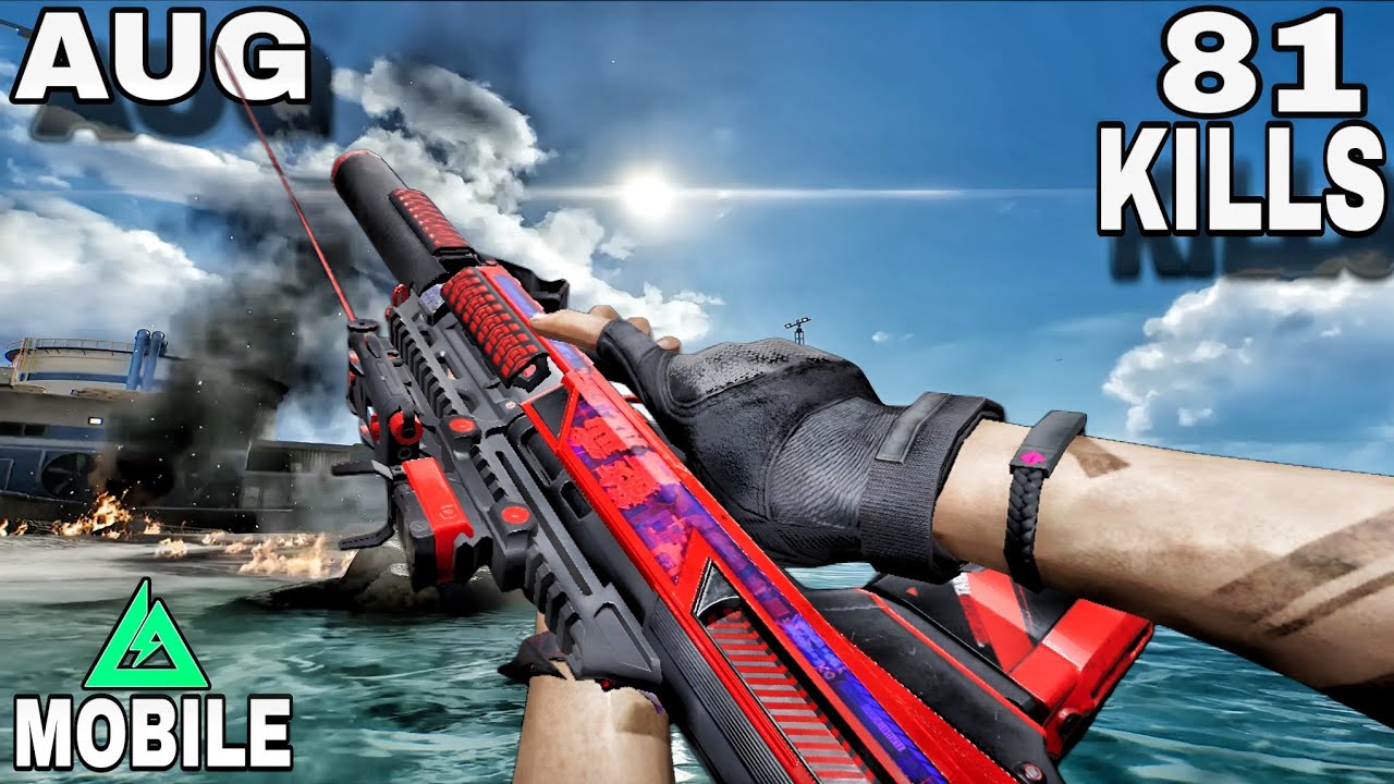 AUG BEST BUILD 🔥 81 KILLS GAMEPLAY DELTA FORCE MOBILE 