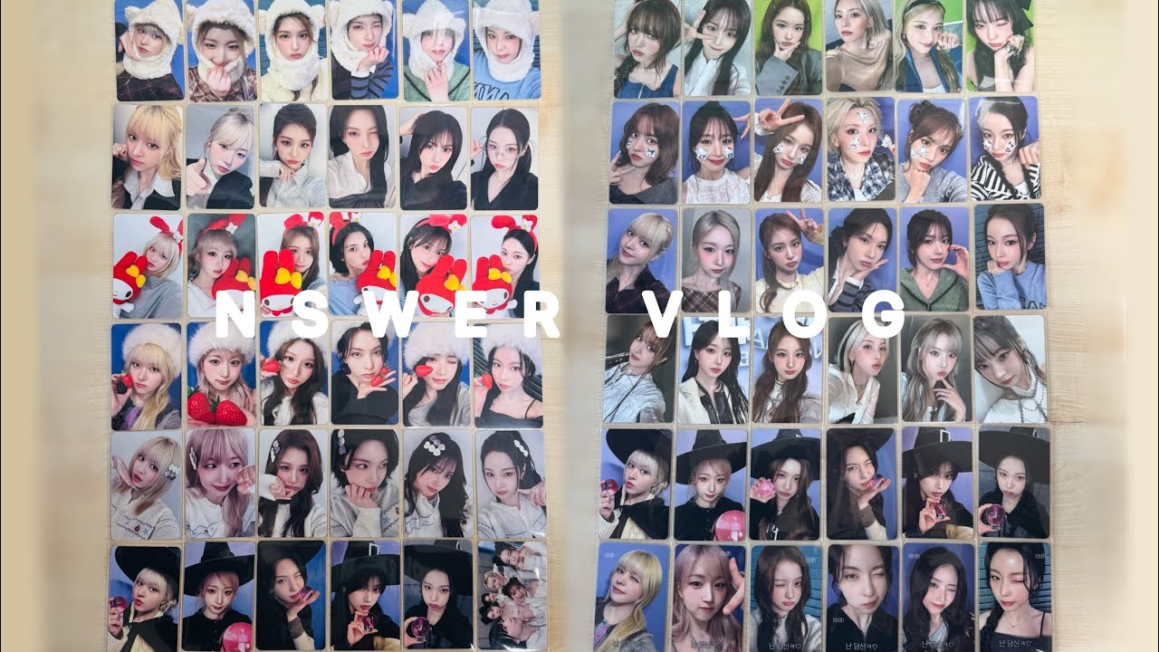 권력(있었던) 엔써의 엔써로그😚 | NSWER VLOG | NMIXX | NSWER | 반택깡 | MD깡 | 포카 매입 | 엔써로그 | 총대로그 | 엔믹스 | 엔써 |