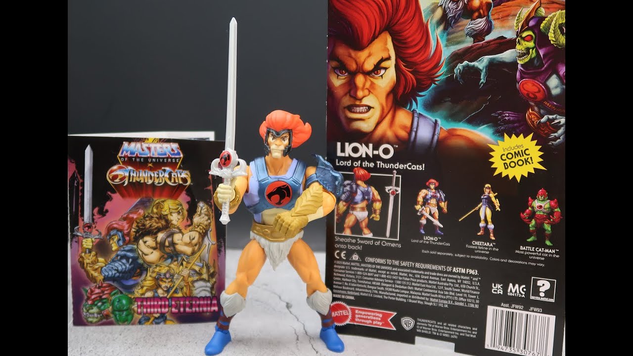 Masters of the Universe X Thundercats: Lion-O Review!