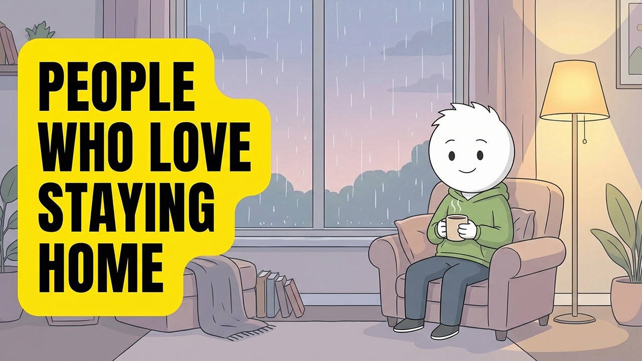 The Psychology of People Who Love Staying Home