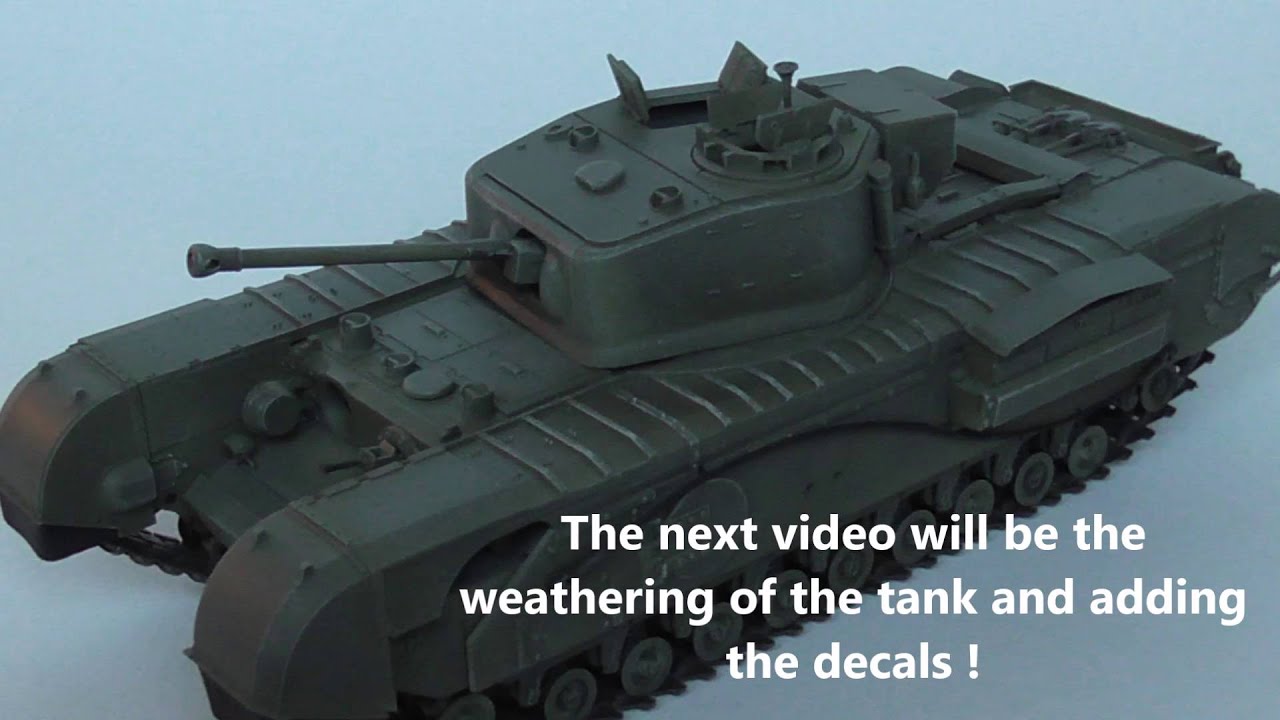 Tamiya British Churchill Mk.IV/VII 1:35 Scale Part I