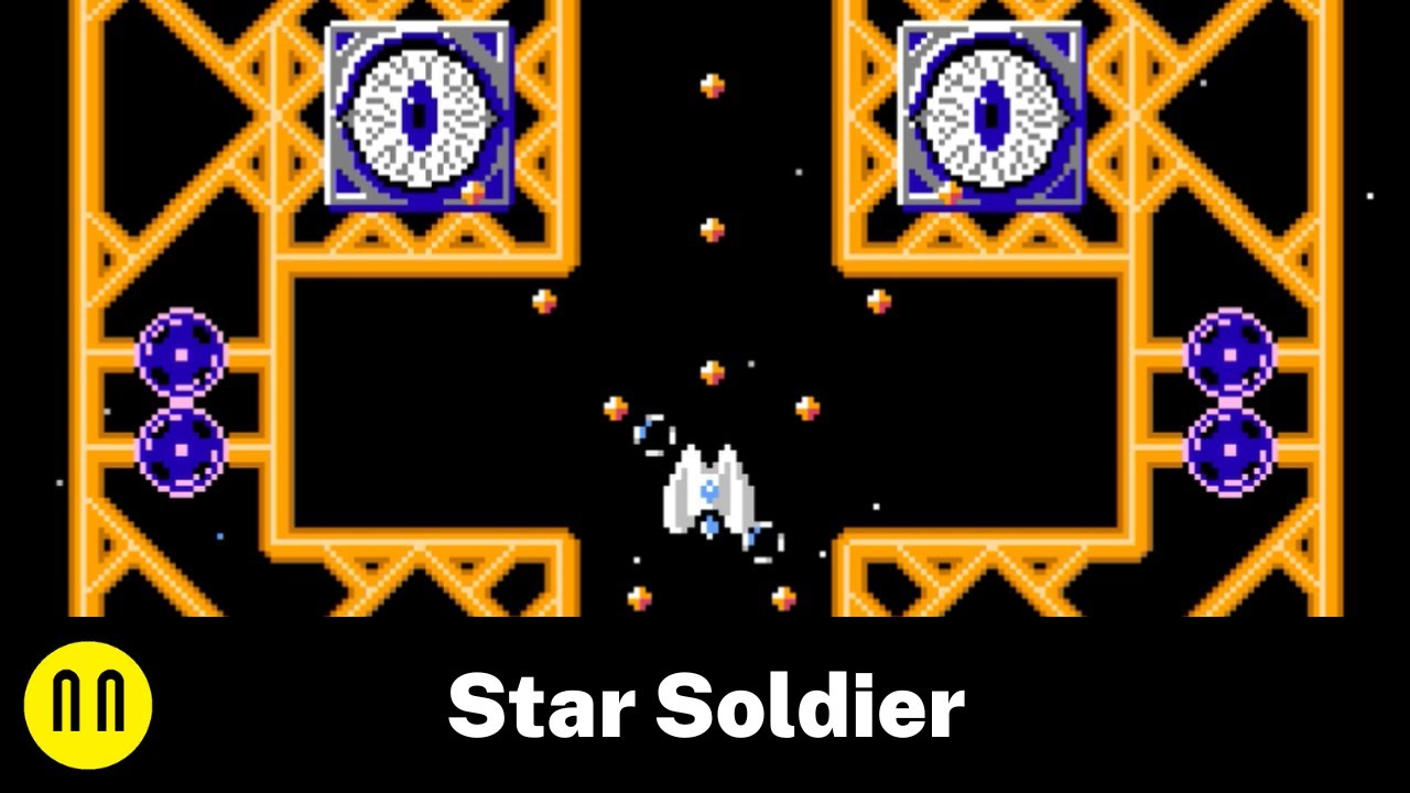 [NES] Star Soldier - Full Playthrough No Death