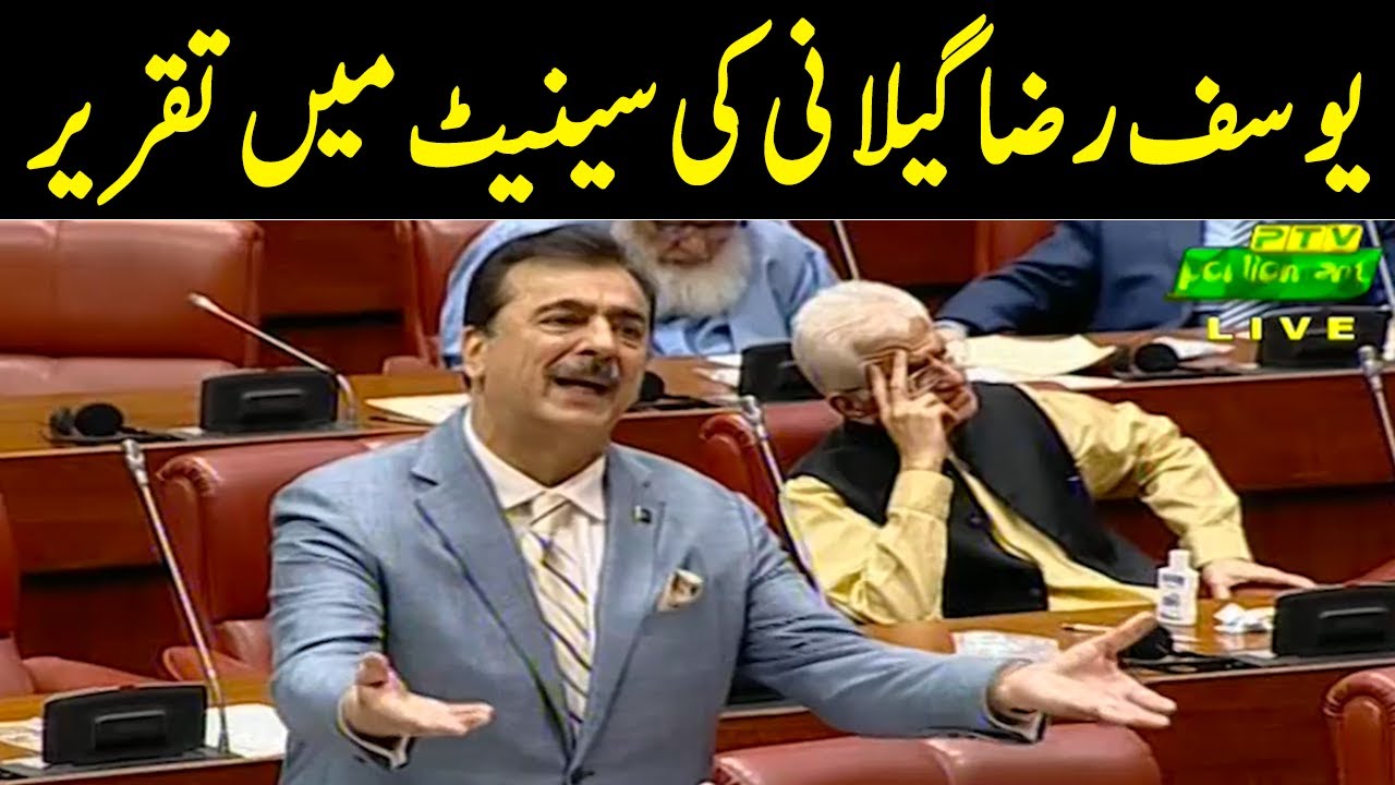 Yousaf Raza Gillani Speech In Senate | 2 Jun 2022 | GNN