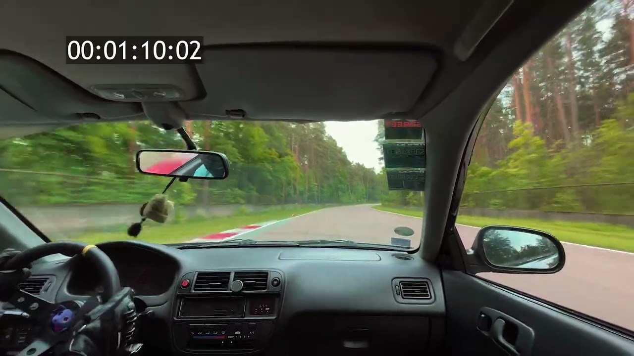 Mano Event 2025 Bikirnieki Race Track / Honda Civic EJ8 B16B 196 HP / 1:44,8