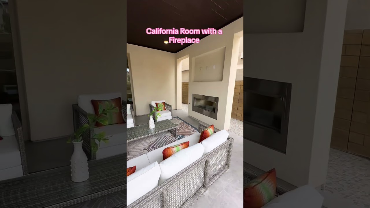 Step Into This Cozy California Room with Fireplace! #california