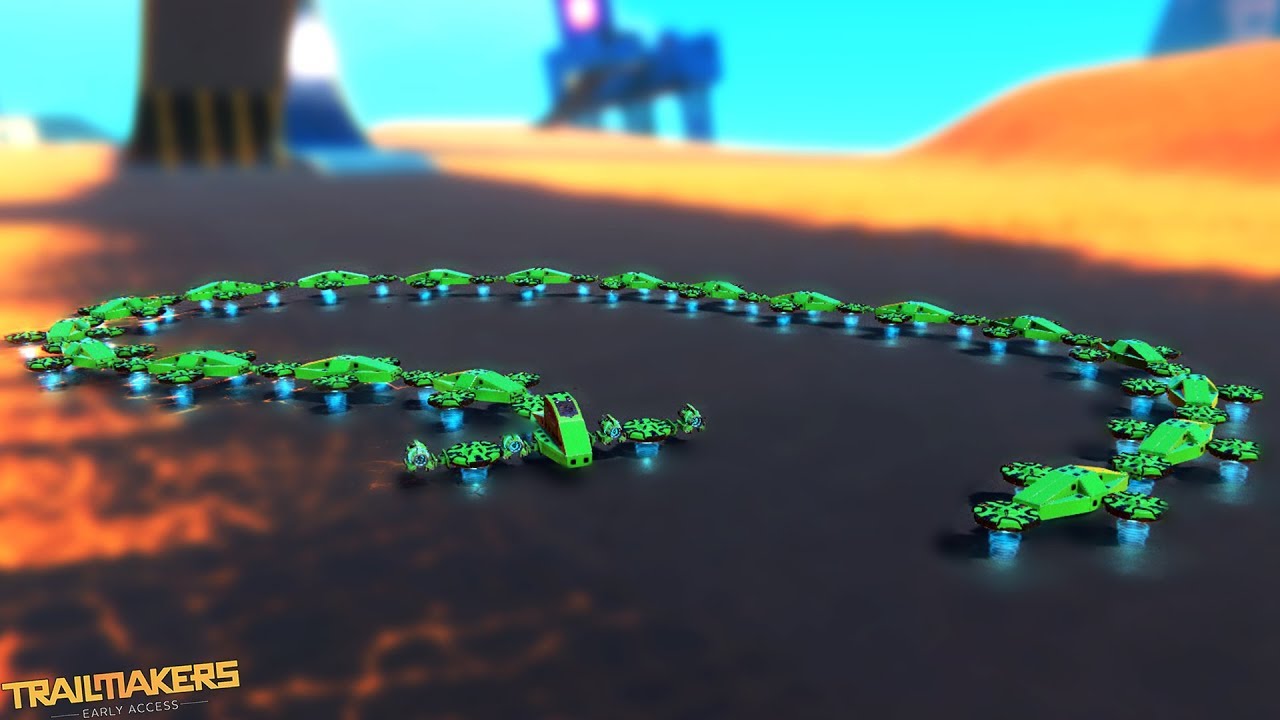 The Hover Snake is an Abomination of Greatness! - Trailmakers Early Access Gameplay