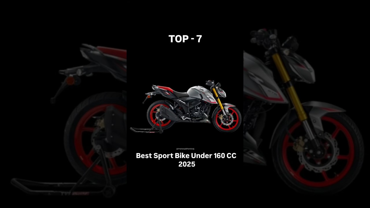 Best TOP 7 Sport Biker under 160cc #bike #apache1604v #ns160