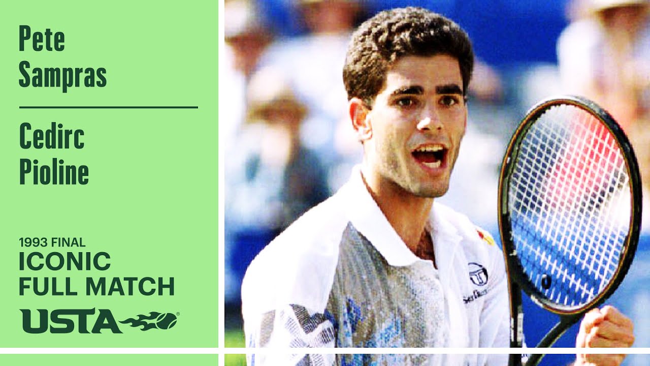 Iconic Full Match | Pete Sampras vs. Cedirc Pioline | US Open 1993 Final