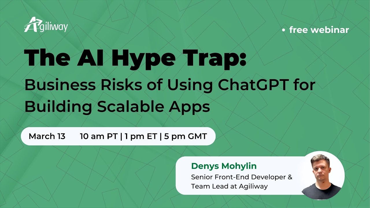 The AI Hype Trap: Business Risks of Using ChatGPT for Scalable Apps