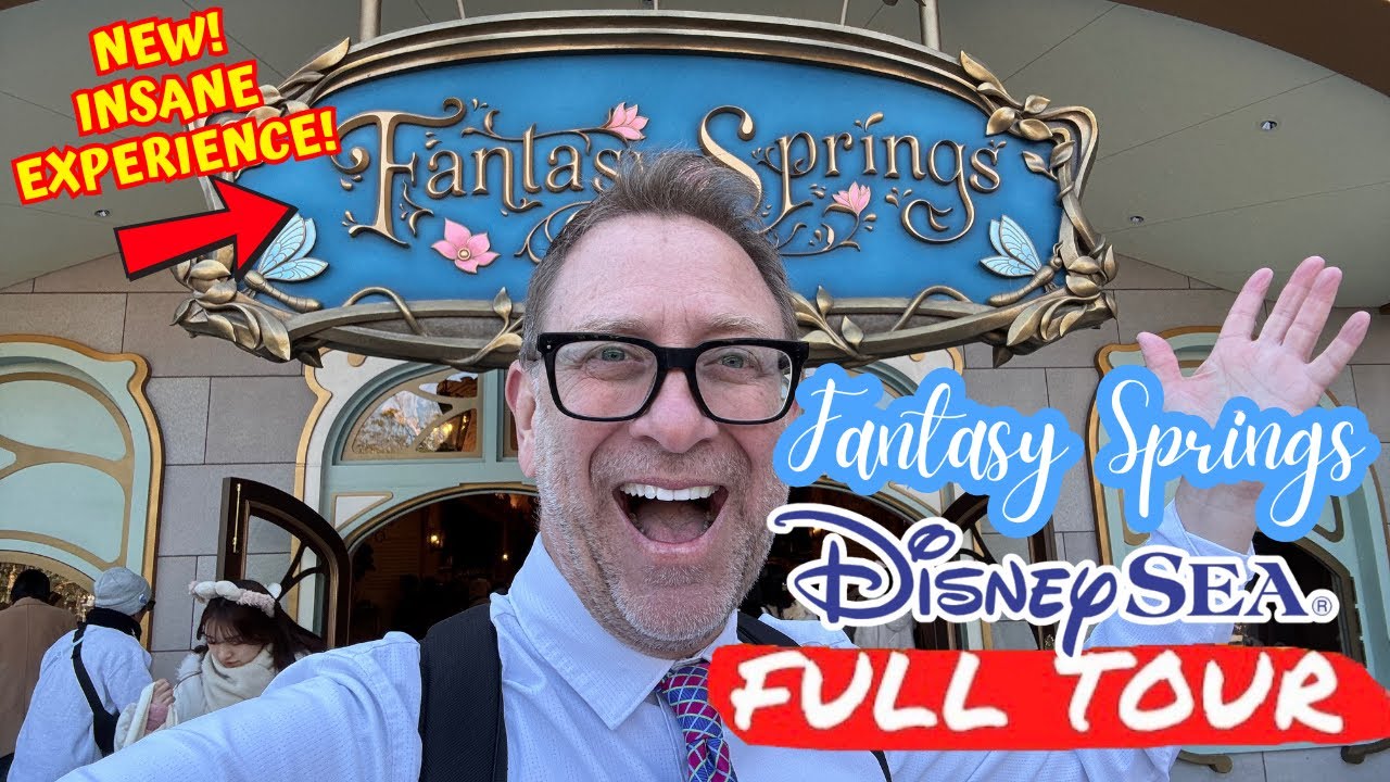 Fantasy Springs FULL TOUR!! Is This THE BEST LAND Disney Has EVER DONE?!?!