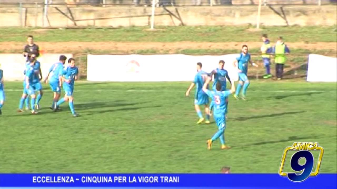 Eccellenza | Cinquina per la Vigor Trani