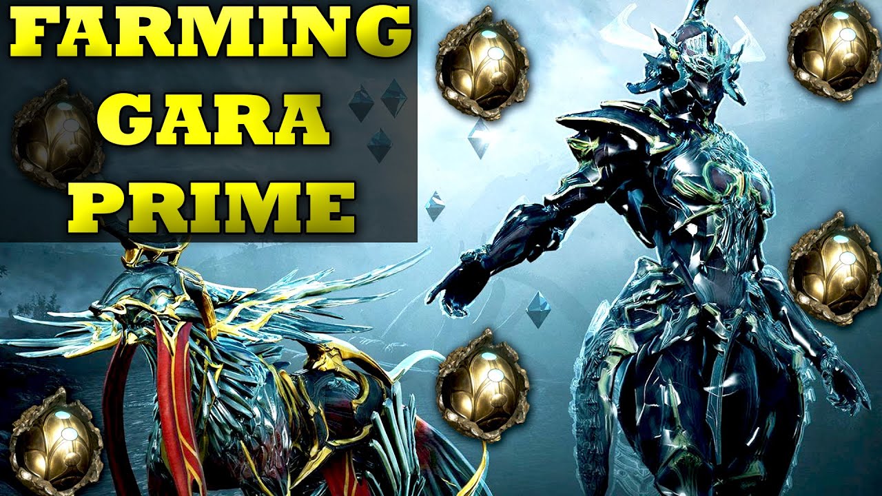 New Warframe Gara Prime Farming! Hoping For Good Relic Luck!