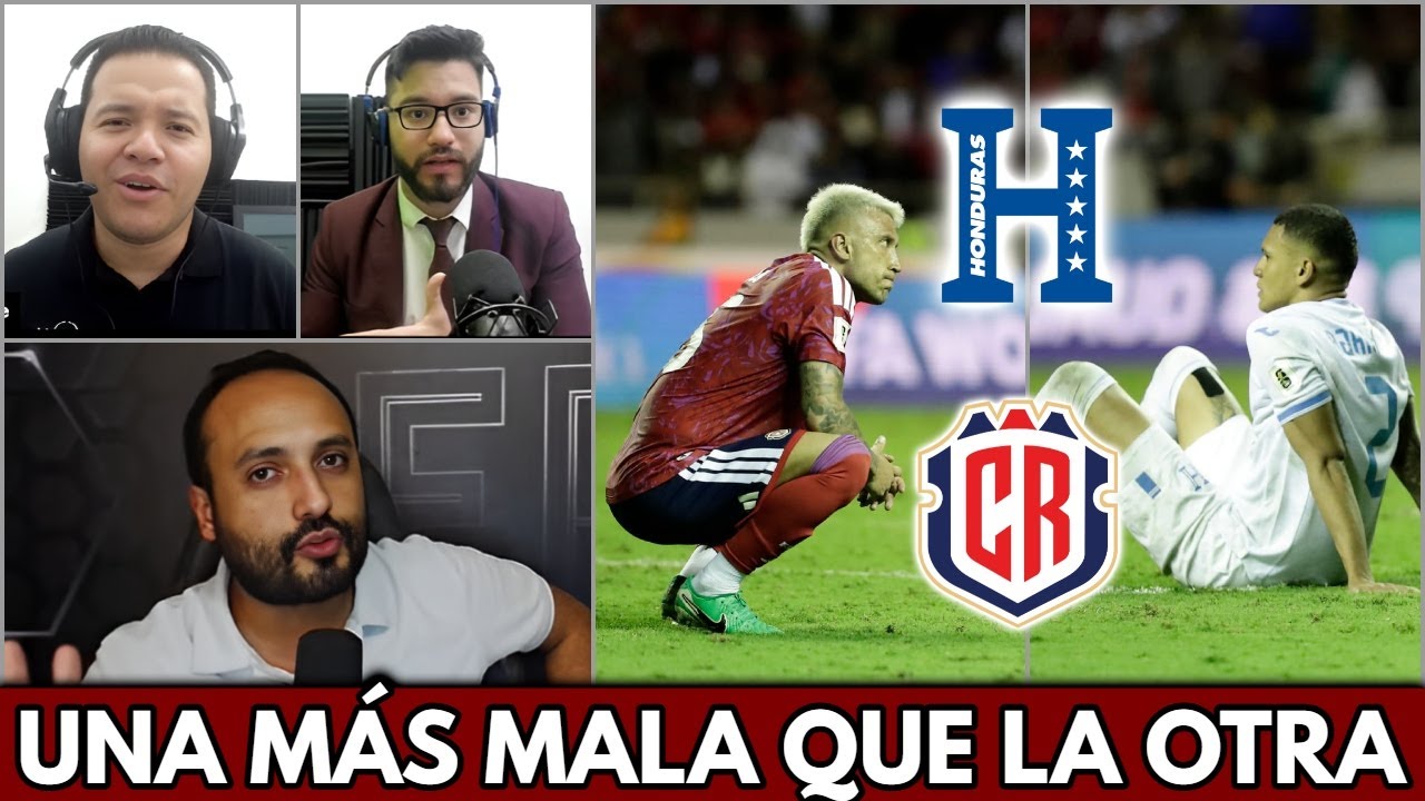 ACALORADO DEBATE POR EL HONDURAS VS COSTA RICA | ELIMINADAS DEL MUNDIAL