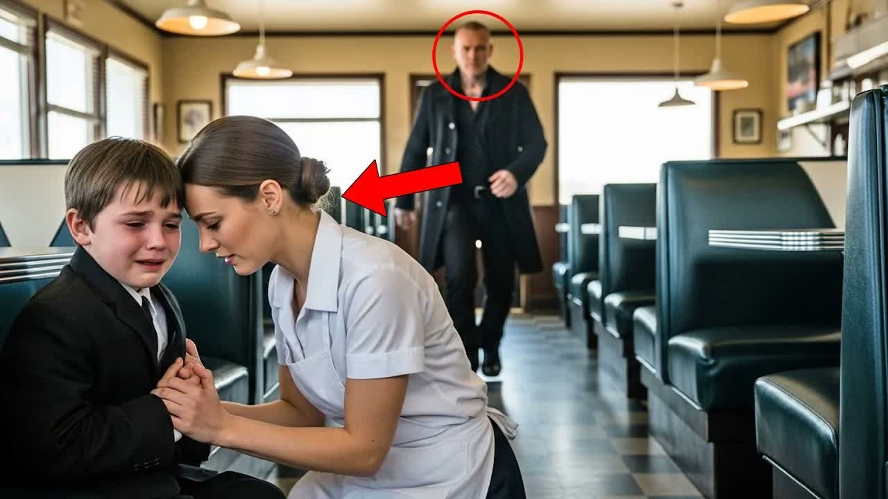 The Mafia Boss’s Son Wouldn’t Stop Crying — Until the Waitress Whispered, “Son…”