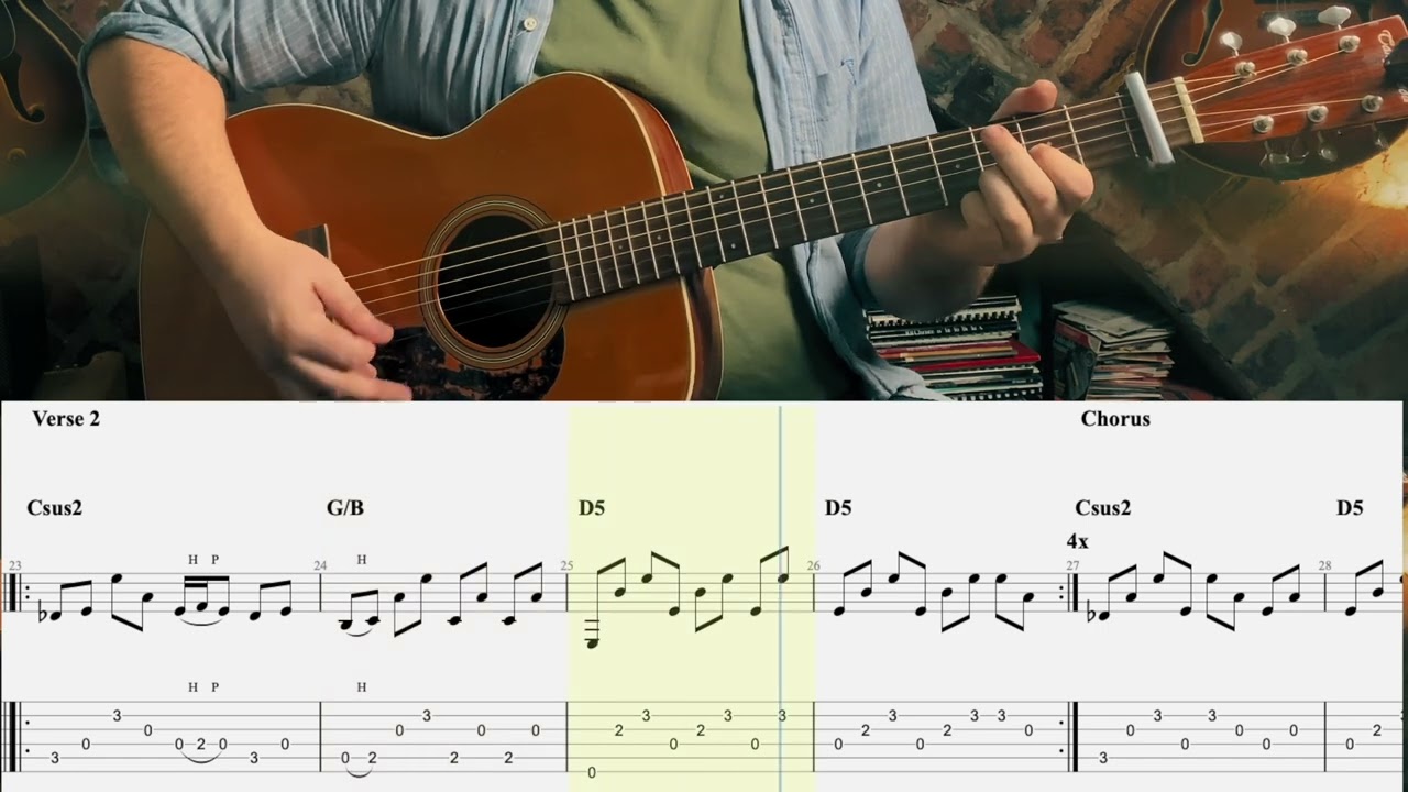 Robert Plant - If I Were a Carpenter (Guitar Play-Along Video With TAB)