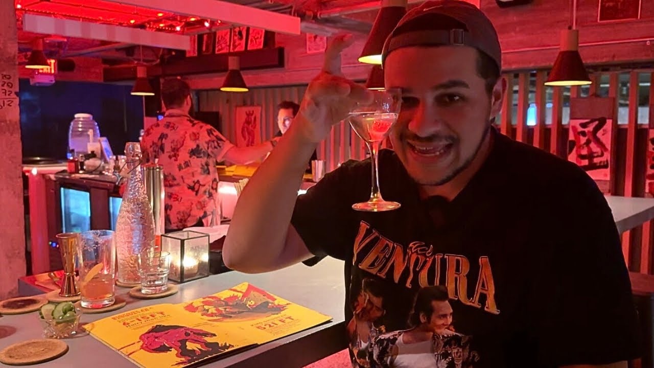 Drinking at Miami's Monster-Themed Bar! | Bar Kaiju