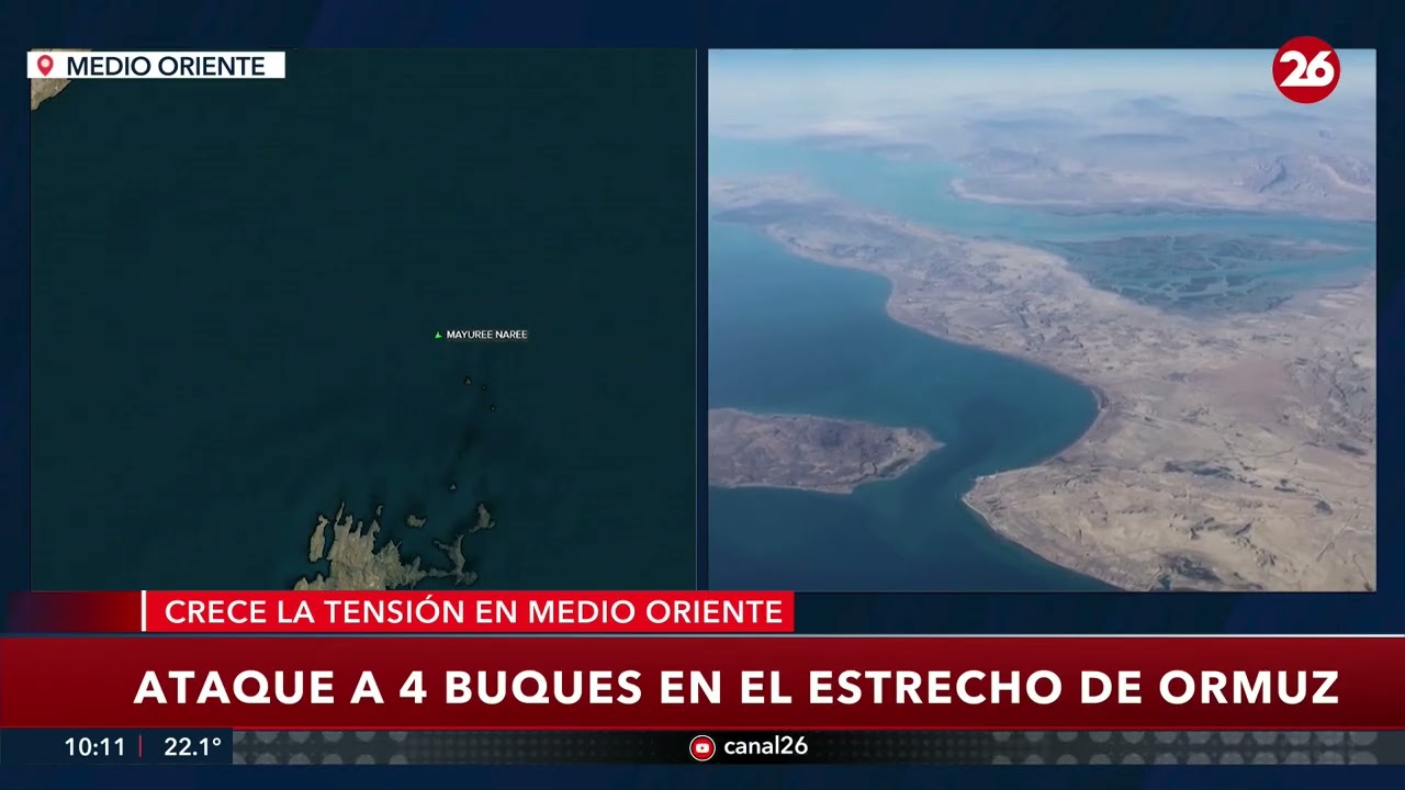 🚨 DESAFÍO ESTRATÉGICO | Cuatro navíos alcanzados por proyectiles en la principal ruta energética