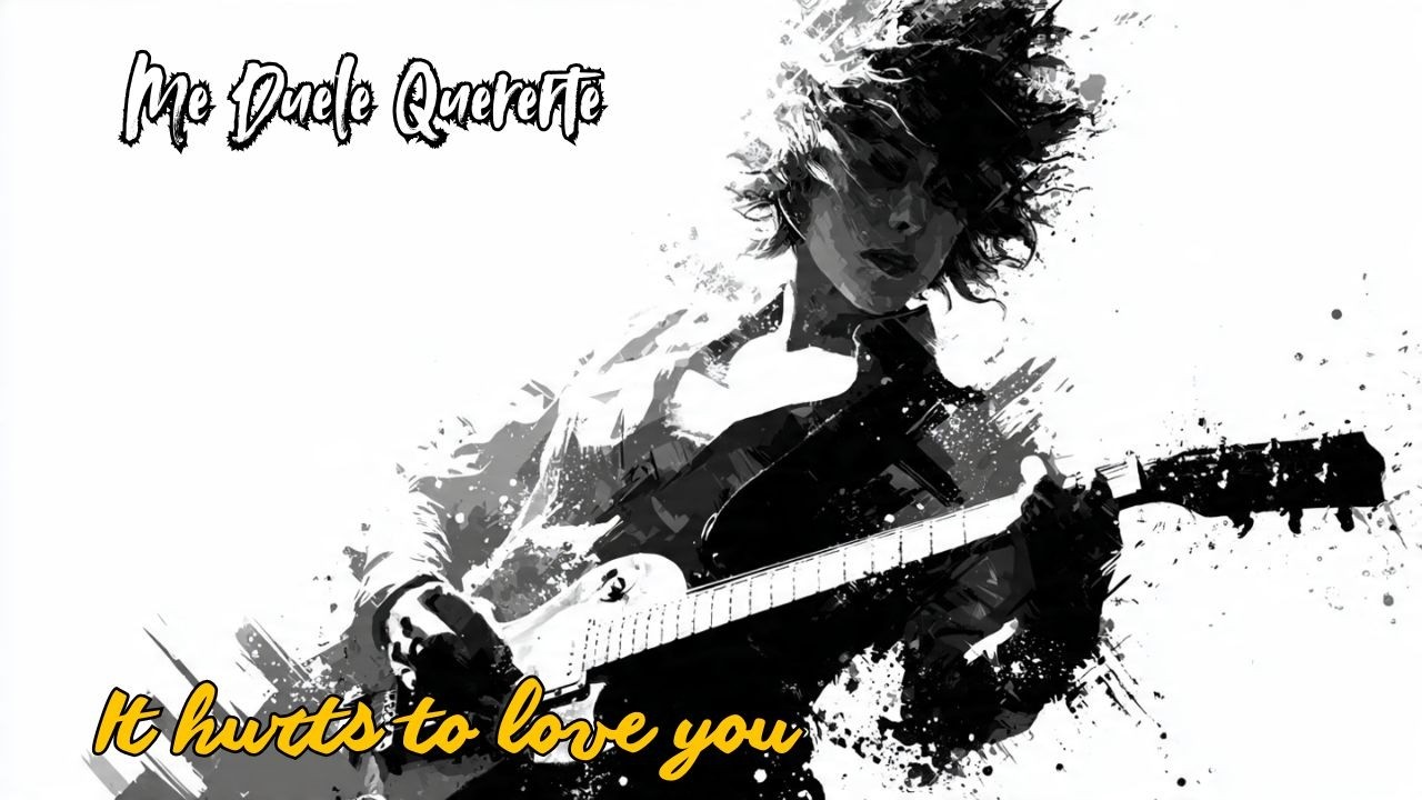 Me Duele Quererte |  Latin Blues Modern Rock - It hurts to love you