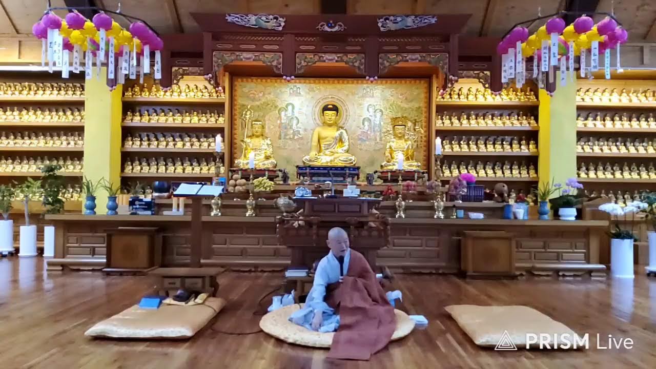 불기2570(2026)년 3월 6일(수) 음력1월 지장재일 정기법회  오전 10시 30분