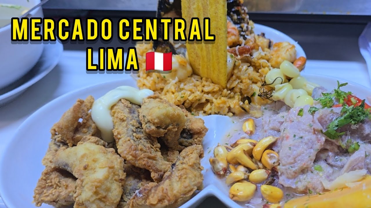 Entré al Mercado Central de Lima 🇵🇪 y encontré de TODO / nitannaza