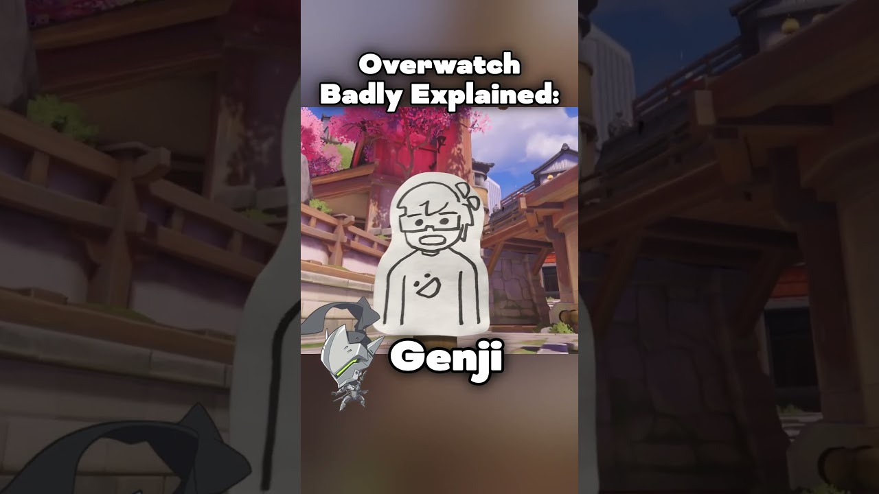 Overwatch Badly Explained: Genji
