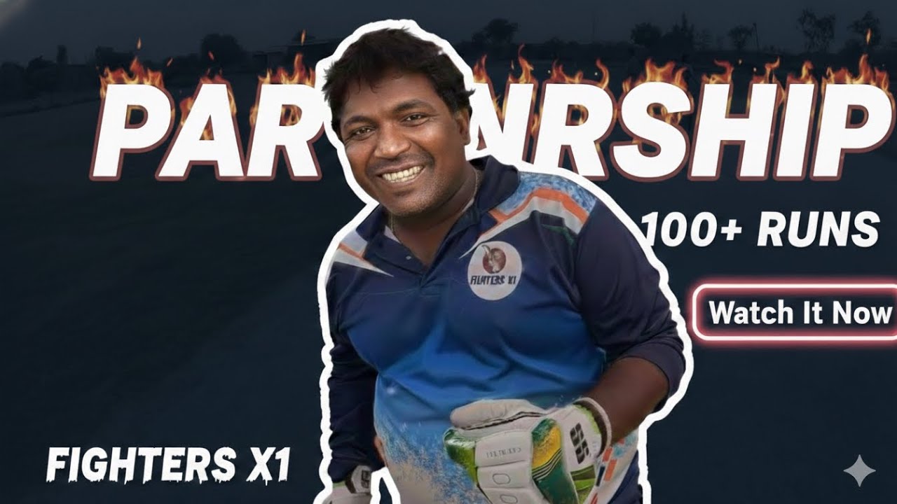100+ RUNS PARTNERSHIP 💥 