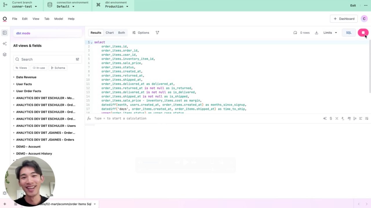 Demo: Data Modeling in Omni