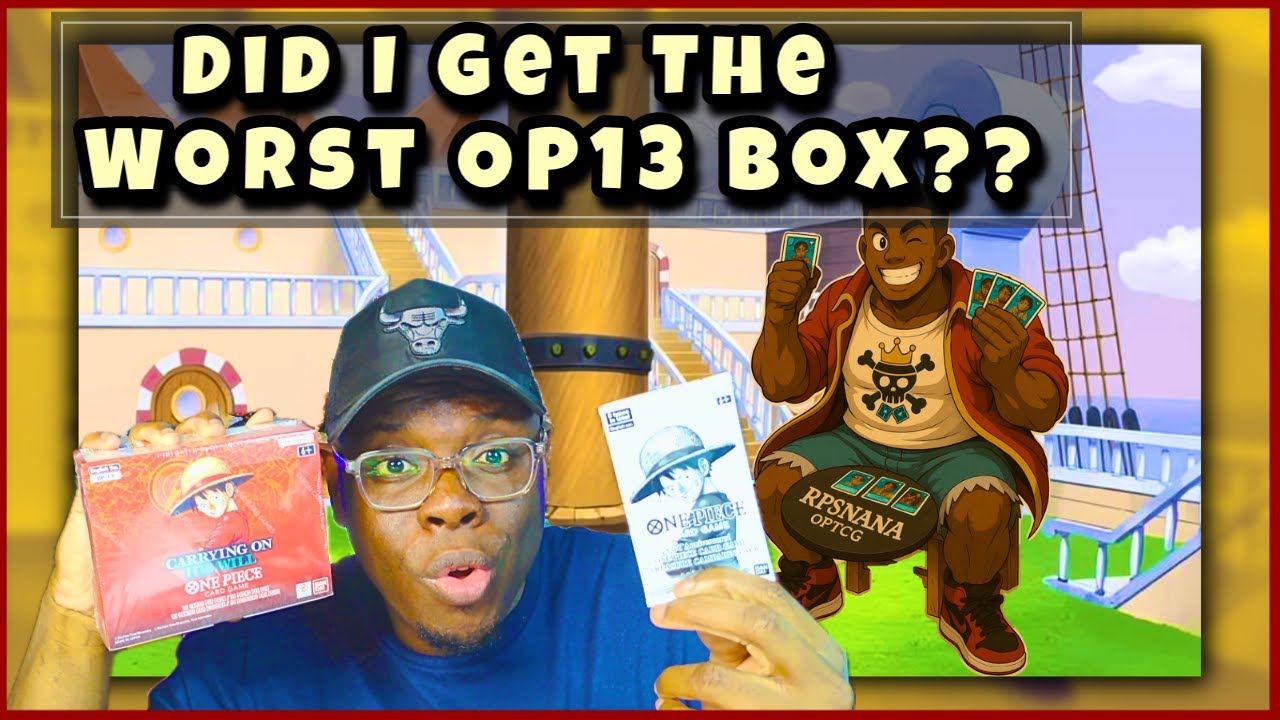 One Piece TCG - OP13 Carrying On His Will Booster Box Opening... And It Went Terribly!!