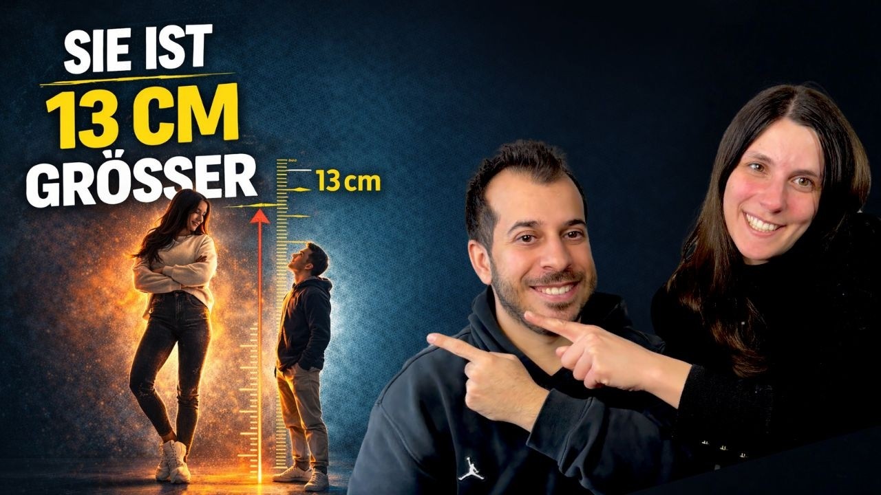 Meine Frau ist größer.. und die Welt hat ein Problem damit!