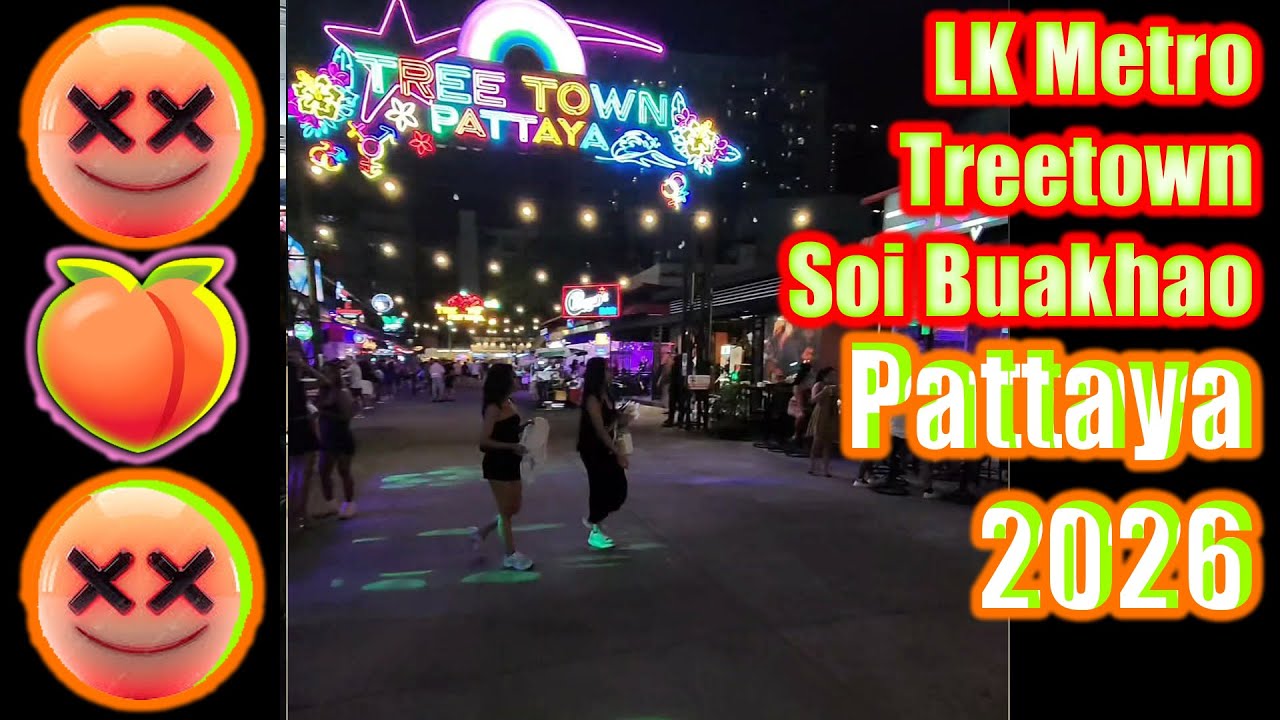 Pattaya Nightlife 2026: LK Metro, Tree Town & Soi Buakhao After Dark