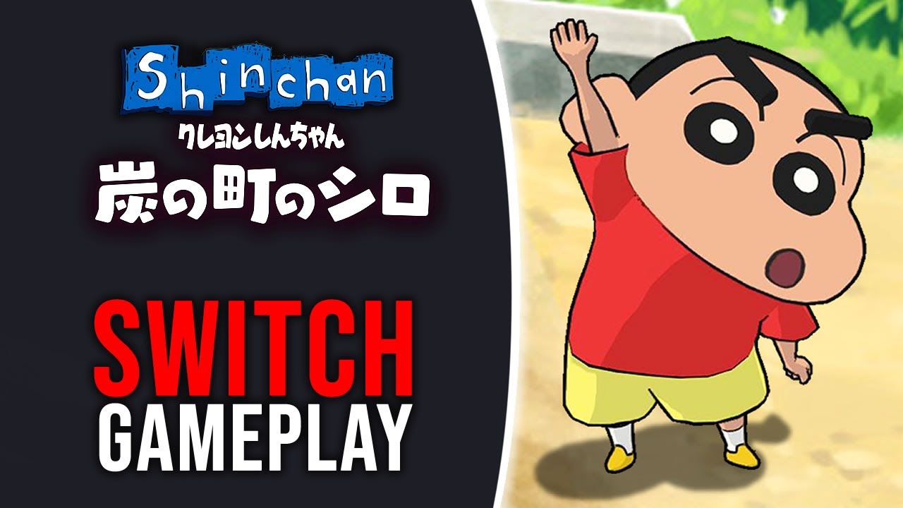 Shin chan: Shiro of Coal Town - Nintendo Switch Gameplay