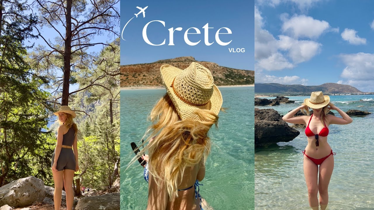 The best things to do in Chania, Crete | holiday vlog with my bf 🇬🇷