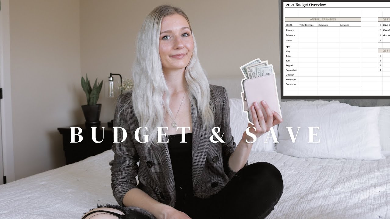 HOW I BUDGET AND SAVE MONEY IN MY 20&rsquo;s | tips on how to budget and save money from a minimalist