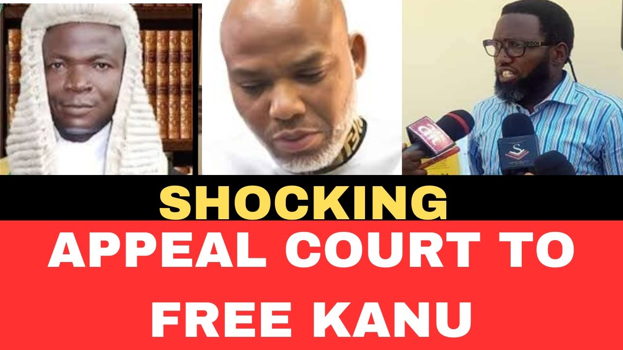 Appeal court to free nnamdi Kanu (SHOCKING)