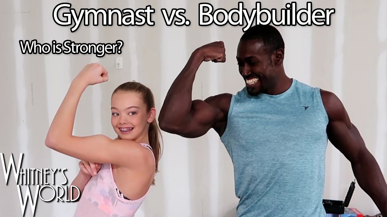 Gymnast vs Bodybuilder | Who is Stronger? | Whitney Bjerken