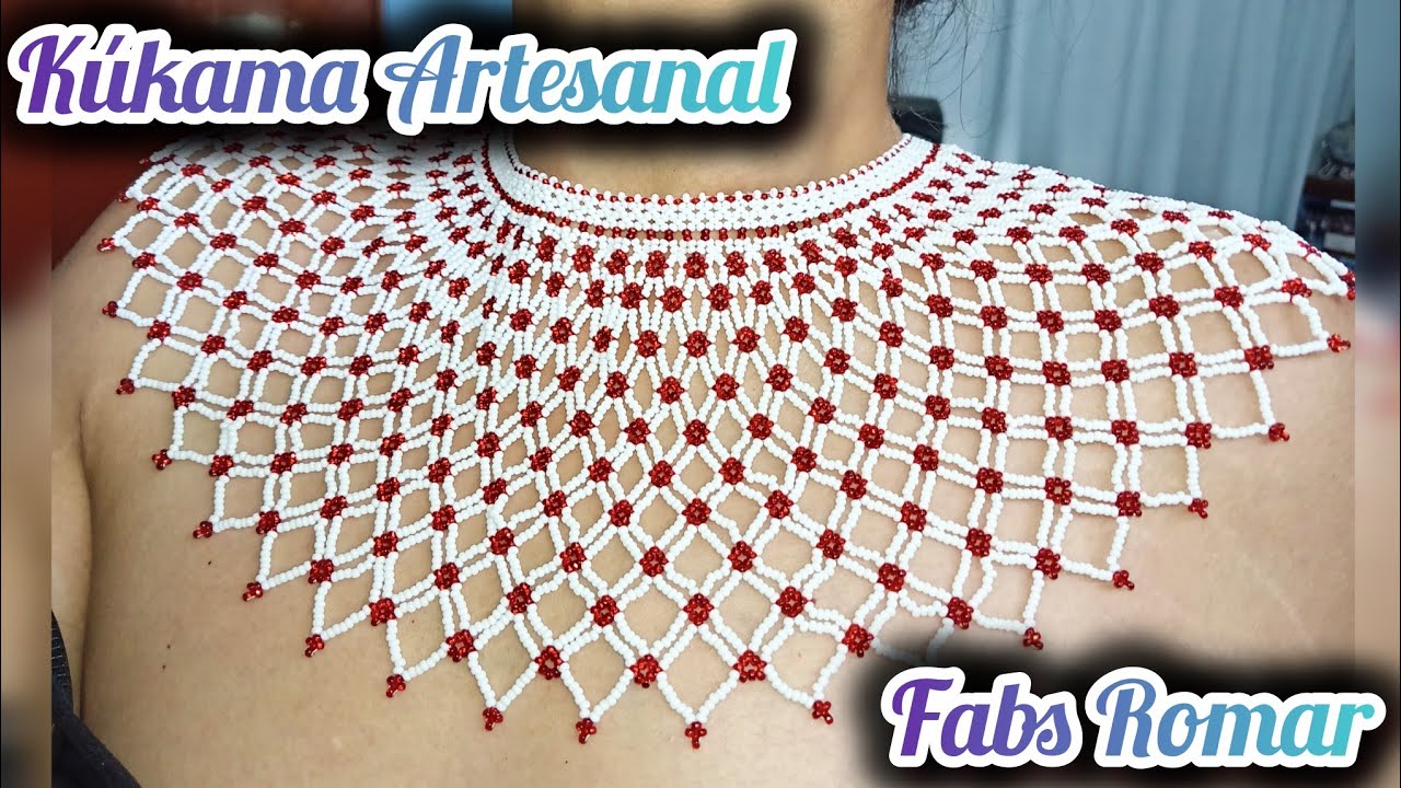Collar de chaquira red doble ♥️