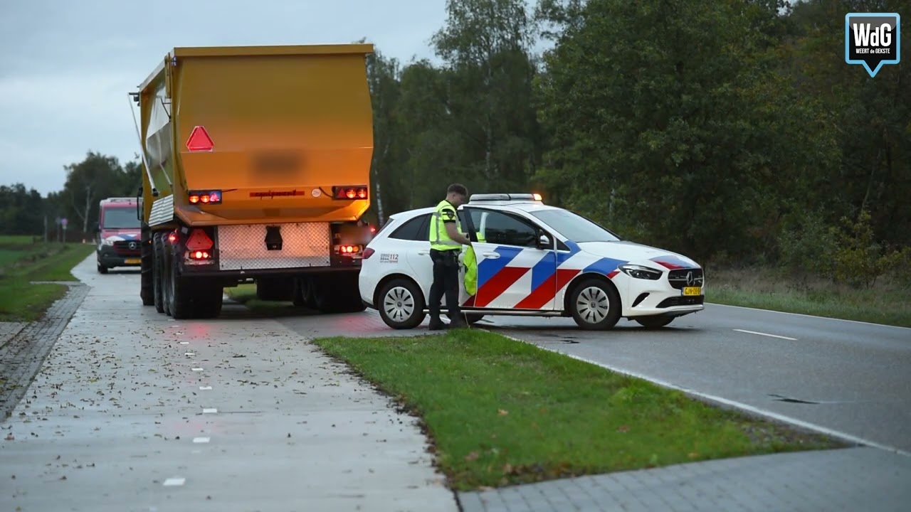 Zwaar ongeval op de Houtsberg in Nederweert-Eind