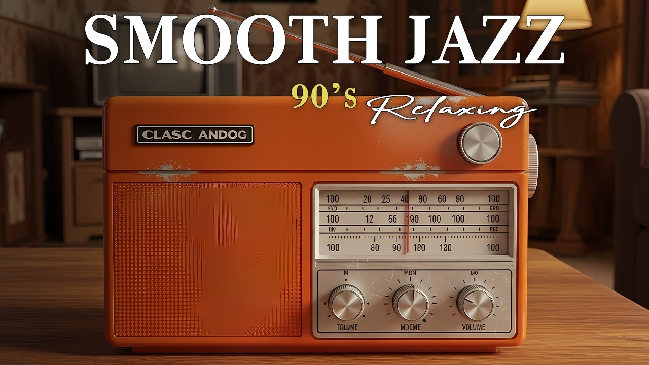 Smooth Jazz 90s Vibes 🌃 Warm Grooves for Focused Work & Love